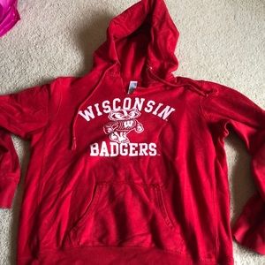 A badger sweatshirt.